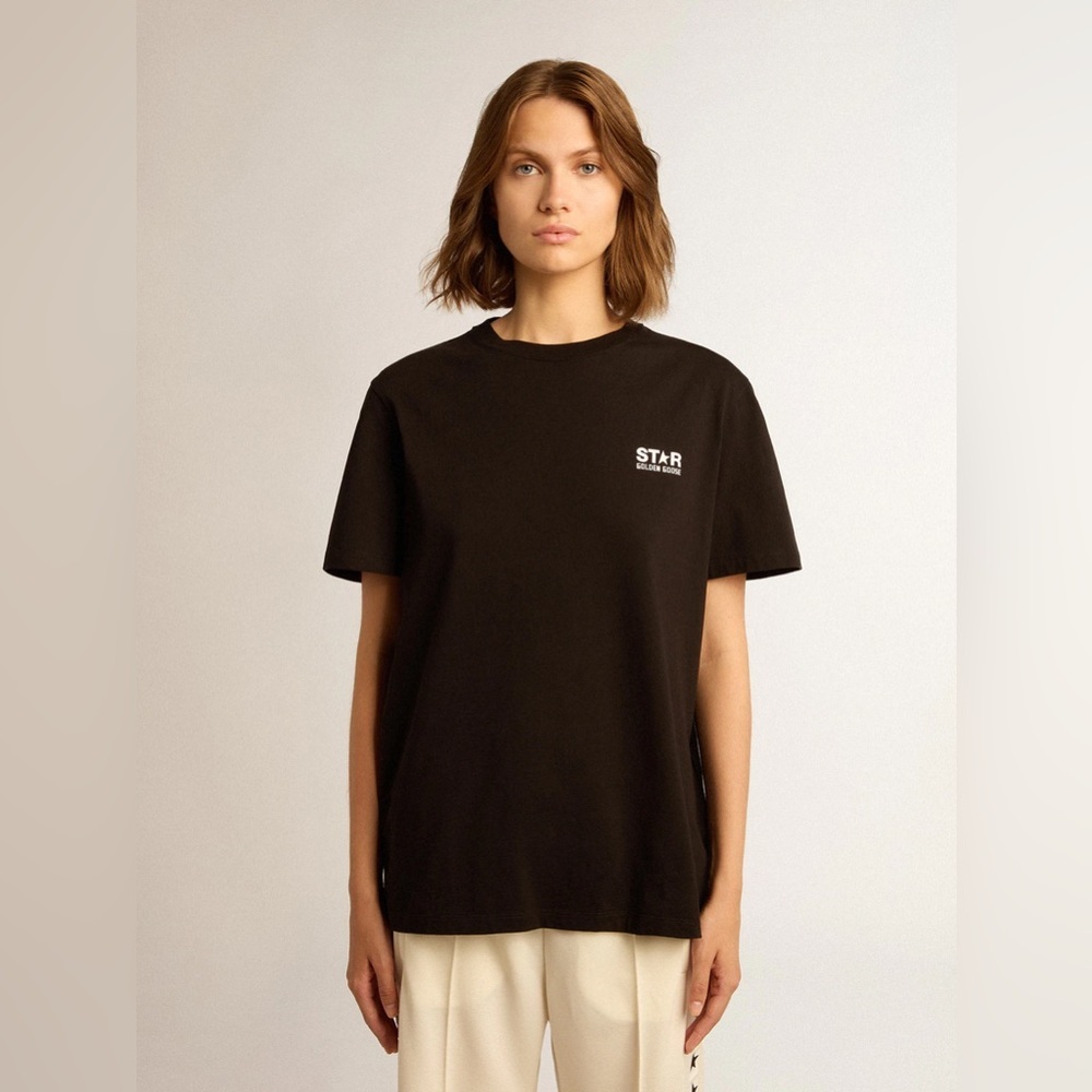 Golden Goose Black Star Collection T-shirt